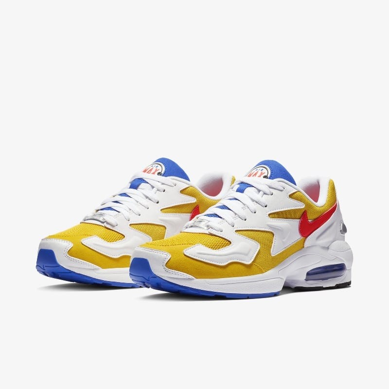 Nike air max 2 on sale yellow